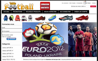 chaussuredefootballmagasin.info website preview