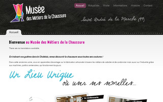 museechaussure.fr website preview