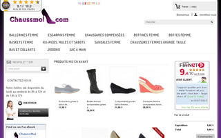 chaussmoi.com website preview