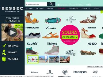 bessec-chaussures.com website preview
