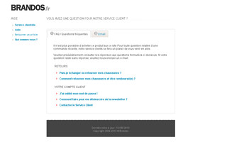 brandos.fr website preview