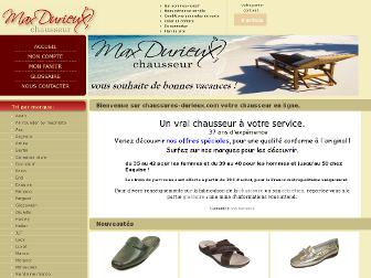 chaussures-durieux.com website preview
