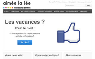 aimeelafee.com website preview