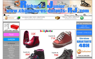 chaussures-enfants-rj.com website preview