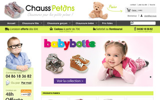 chausspetons.com website preview