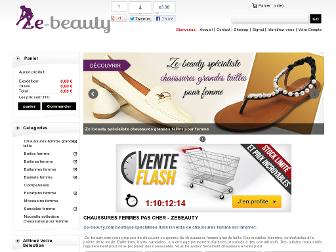 ze-beauty.com website preview