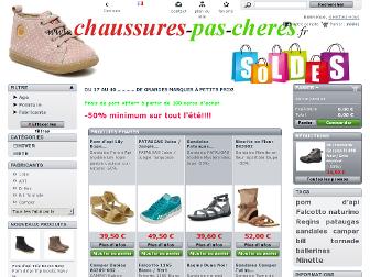 chaussures-pas-cheres.fr website preview