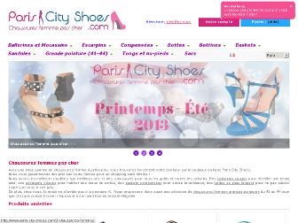 paris-city-shoes.com website preview