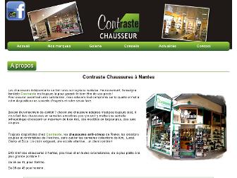 chaussures-contraste.fr website preview