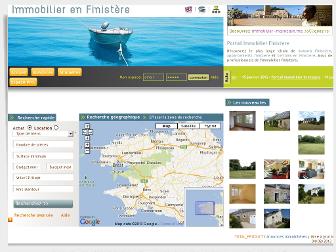 immobilier-finistere.com website preview