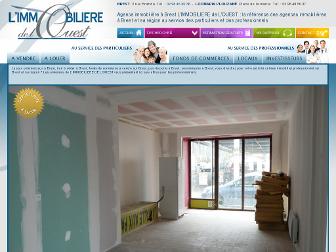 immobiliere-ouest.fr website preview