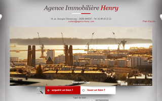 agence-henry.com website preview