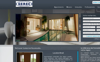 gerec-brest.fr website preview