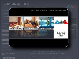 jd2immobilier.com website preview