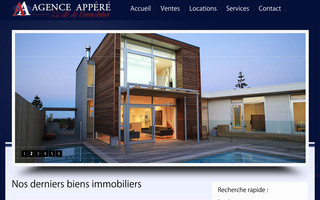 agence-appere.com website preview