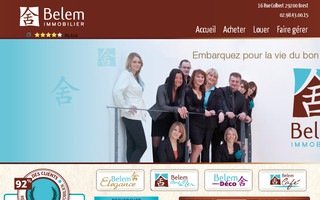 belem-immobilier.com website preview