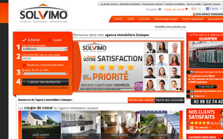 immobilier-quimper.solvimo.com website preview
