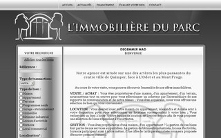 immoparc.fr website preview