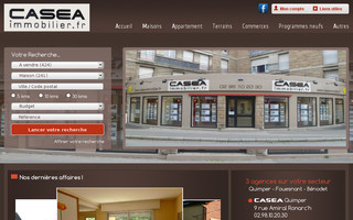 casea-immobilier.fr website preview