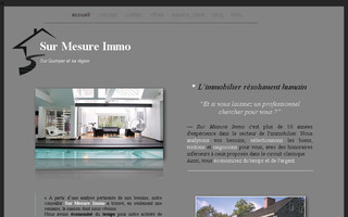 surmesureimmo.fr website preview