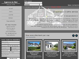 agencedusteir.fr website preview