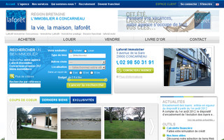 laforet-immobilier-concarneau.com website preview