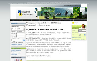 chailloux-immobilier.com website preview