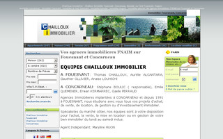 chailloux-immobilier.com website preview