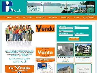 parkimmobilier.fr website preview