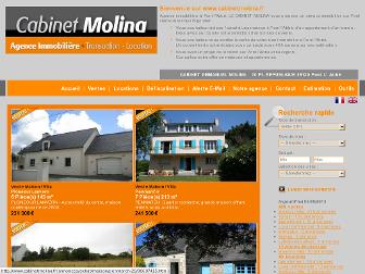 cabinetmolina.fr website preview