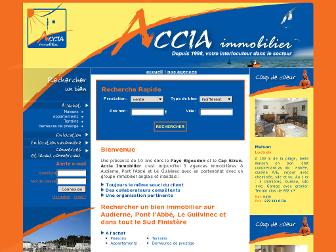 accia-immobilier.fr website preview