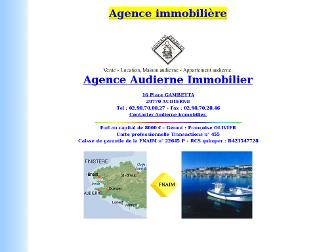 audierneimmobilier.chez.com website preview