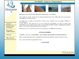 notaire-bozec.com website preview