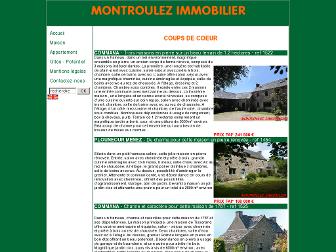 immobilier-montroulez.com website preview