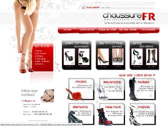 chaussure-fr.com website preview