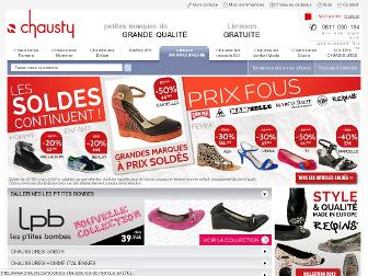 chausty.com website preview