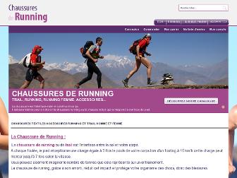 chaussurederunning.com website preview