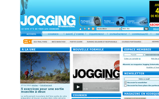 jogging-international.net website preview