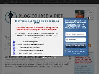 blog-course-a-pied.com website preview