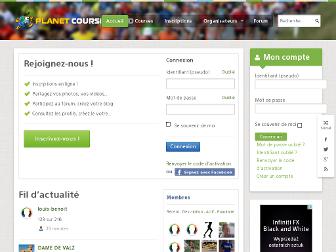 planet-course-a-pied.com website preview
