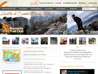 marseilletrailclub.com website preview