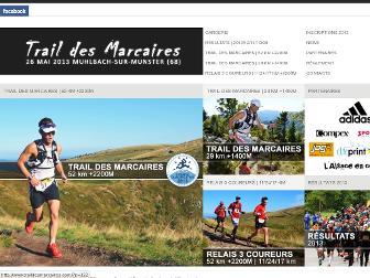 traildesmarcaires.com website preview