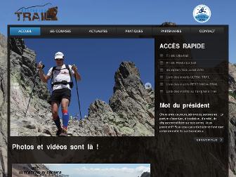 restonicatrail.fr website preview