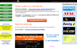 esperance.trail.free.fr website preview