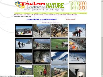 toulon-sports-nature.com website preview