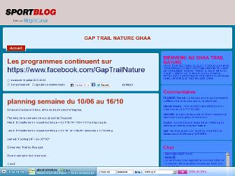 ghaatrailnature.sportblog.fr website preview