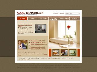 gard-immobilier.org website preview