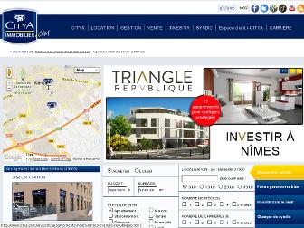 nimes.citya.com website preview