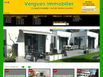 vergues-immobilier.com website preview