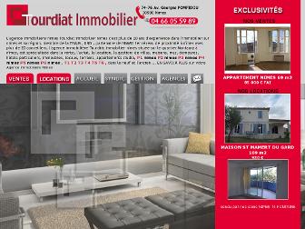 tourdiat-immobilier.com website preview